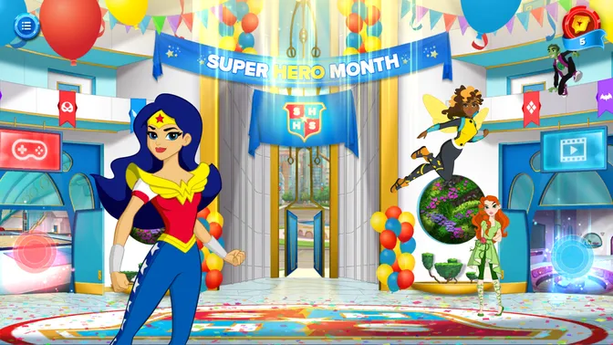 DC Super Hero Girls: Hub App screenshot 1